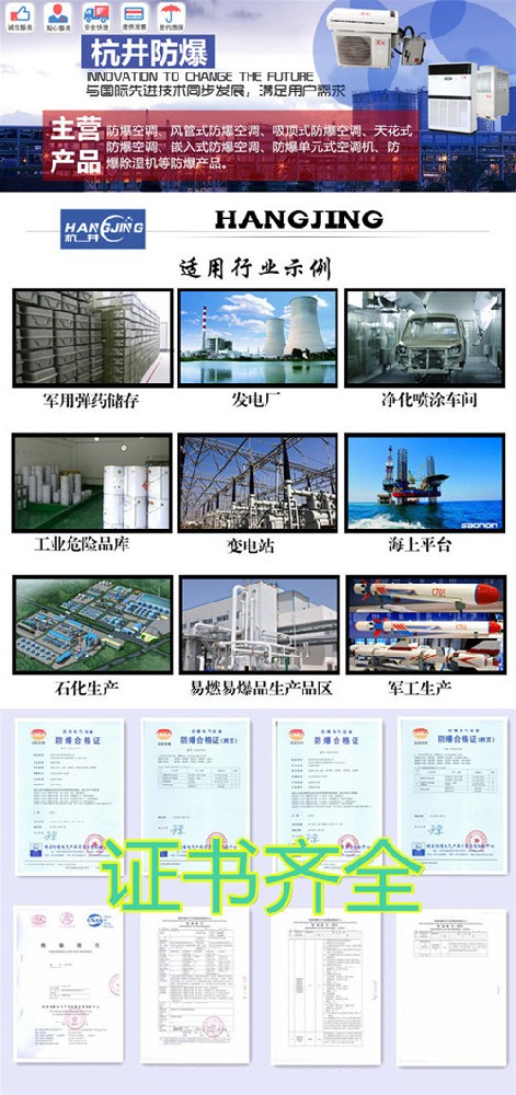 一點(diǎn)五匹配藥室專(zhuān)用防爆空調圖片