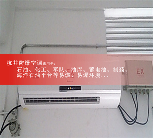 油漆廠(chǎng)防爆空調機案例圖