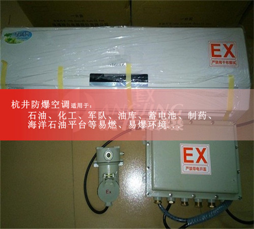 油漆廠(chǎng)防爆空調機案例圖