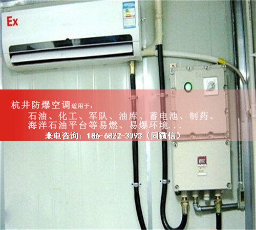 1區、2區危險場(chǎng)所防爆空調機案例圖
