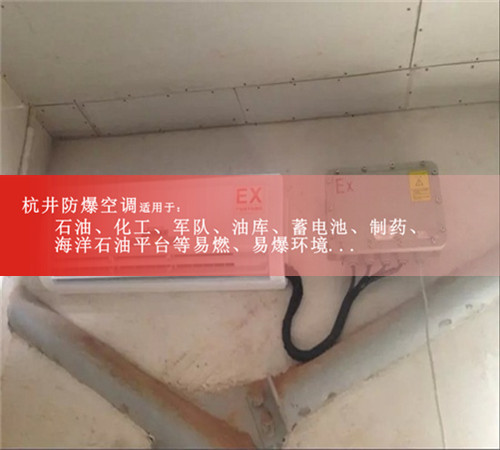 8p垃圾發(fā)電廠(chǎng)熱泵式防爆空調案例圖