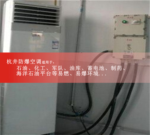 IIAIIB類(lèi)爆炸性氣體倉庫防爆空調案例圖